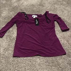 Joseph Ribkoff Deep Purple Women's Blouse